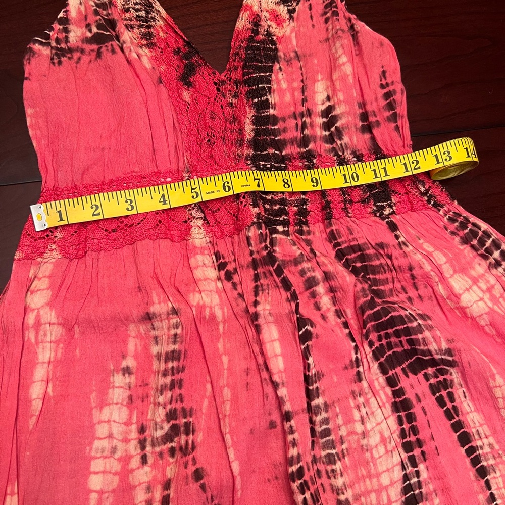 Multicolor Tie-Dye Maxi Dress - Picture 5 of 10